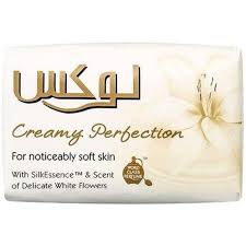 صابون لوکس با عصاره گل های سفید creamy perfection